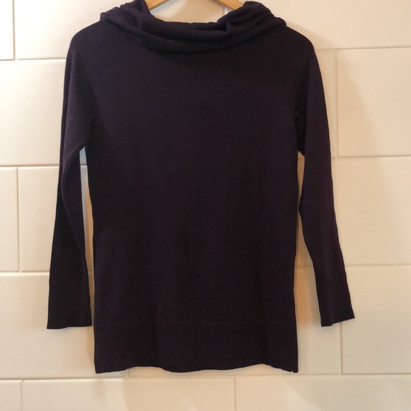 NWT JP Evolution blackberry cowl sweater small - Picture 5 of 6